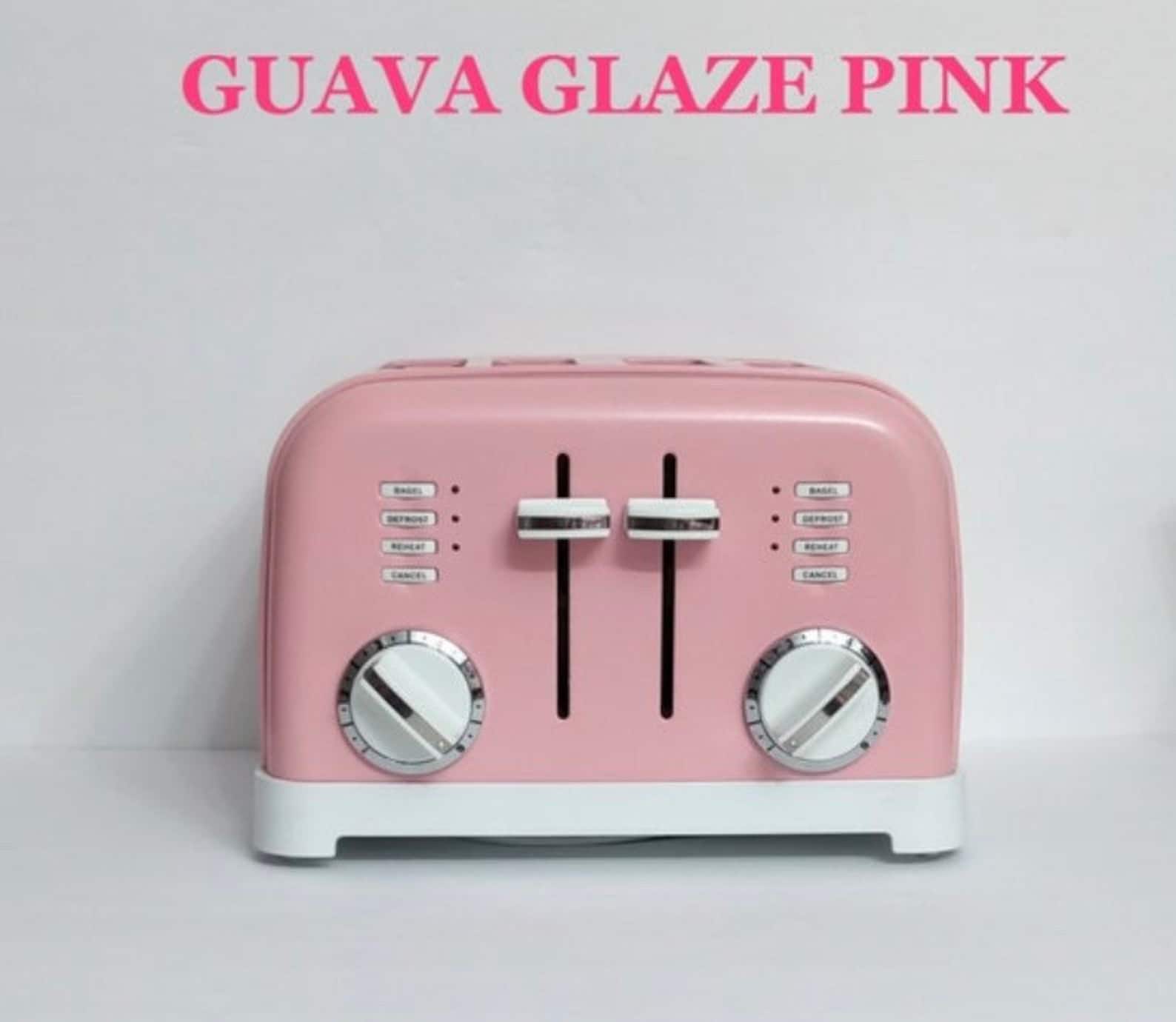 Pink Retro Style Cuisinart Toaster cuisinart Toaster 4 Slice Etsy