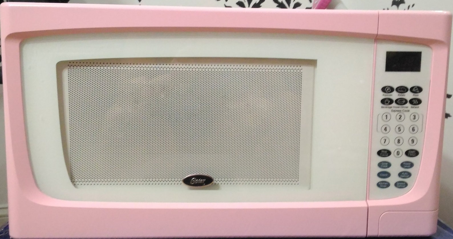 Pink Oster Microwave Oven 1.6 Cu. Ft. 1100 Watt Pink Oster | Etsy
