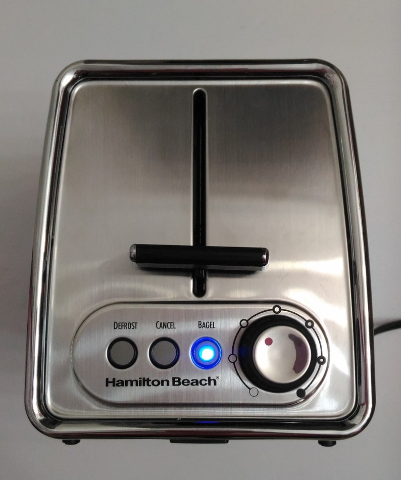 Pumpkin Orange Retro Style Toaster Orange Retro Toaster Wide Etsy