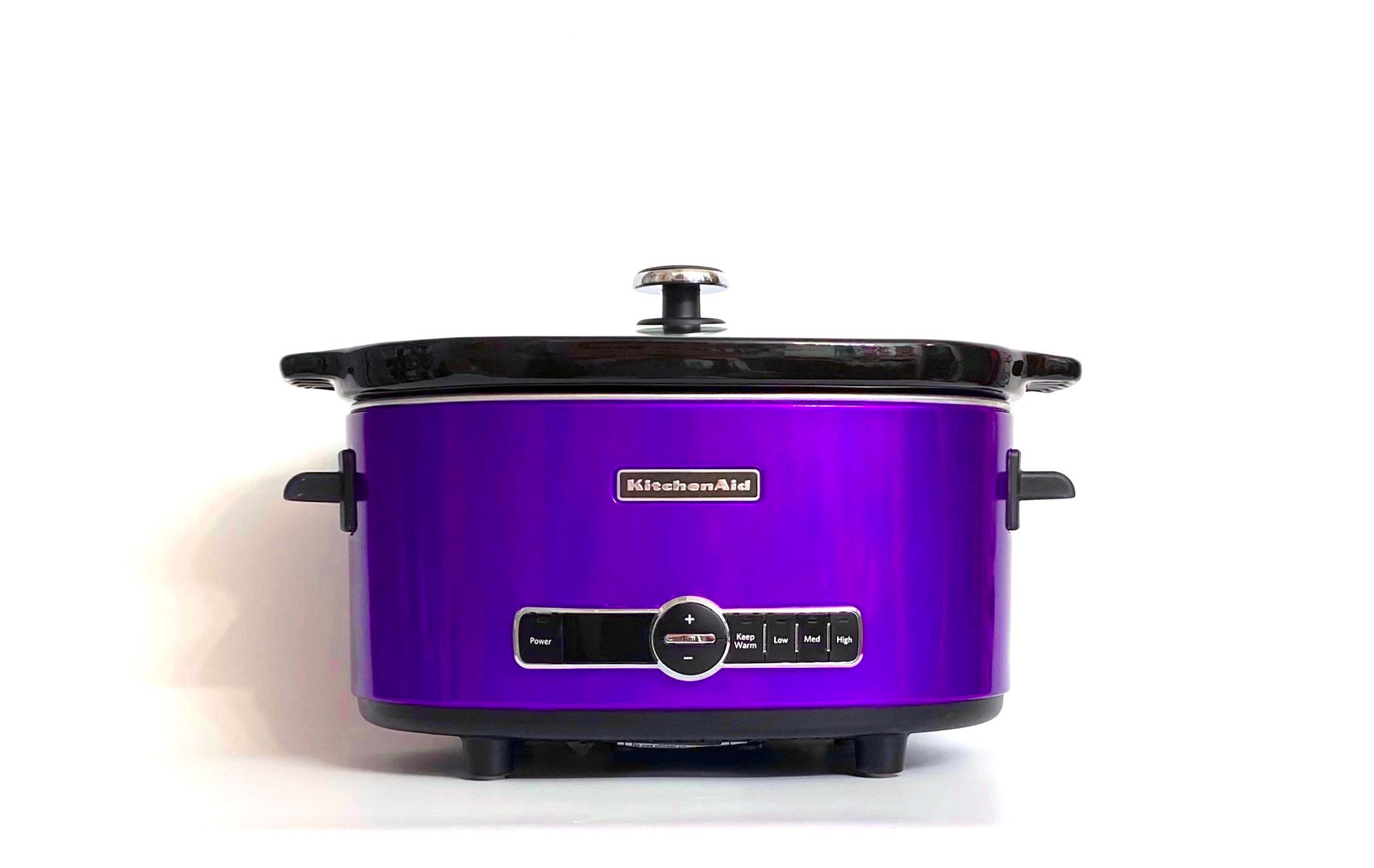 Miami Pink Pearl Hamilton Beach Crock Pot , Miami Pink Pearl Slow Cooker,  Iridescent Crock Pot, Iridescent Slow Cooker