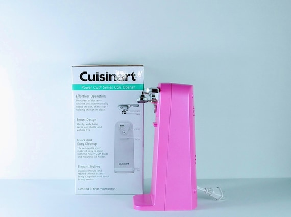 Pink Electric Can Opener: Stylish Convenience for Your Kitchen