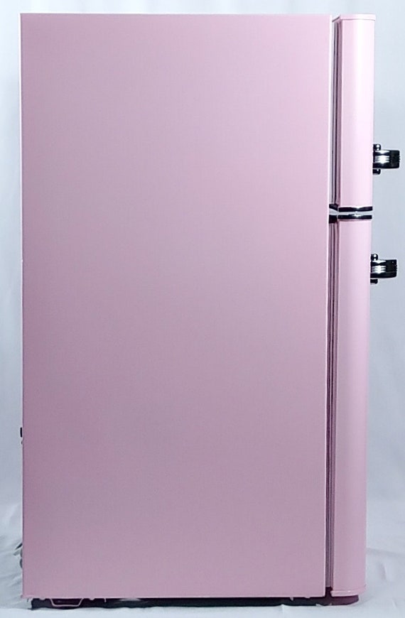 Pink 2 Door Retro Mini Fridge, Pink Mini Fridge, Magic Chef Pink Mini  Fridge 3.2 Cubic Feet, Pink Refrigerator, Pink Retro Appliances 