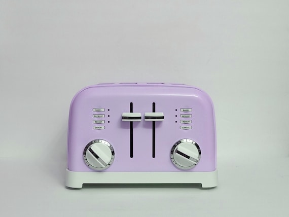 Lilac Retro Style Cuisinart Toaster ,cuisinart Toaster, 4 Slice