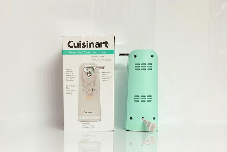 Mint Green Cuisinart Electric Tall Can Opener Oasis/mint Etsy