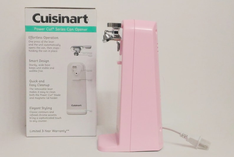 Pink Cuisinart Electric Tall Can Opener Pink KitchenAid Etsy