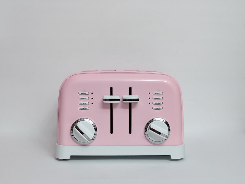 Pink Retro Style Cuisinart Toaster cuisinart Toaster 4 Slice Etsy