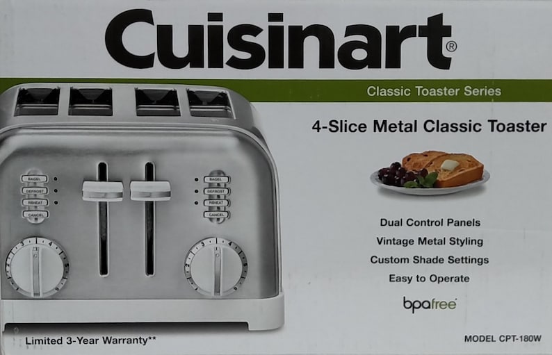 Pink Retro Style Cuisinart Toaster cuisinart Toaster 4 Slice Etsy
