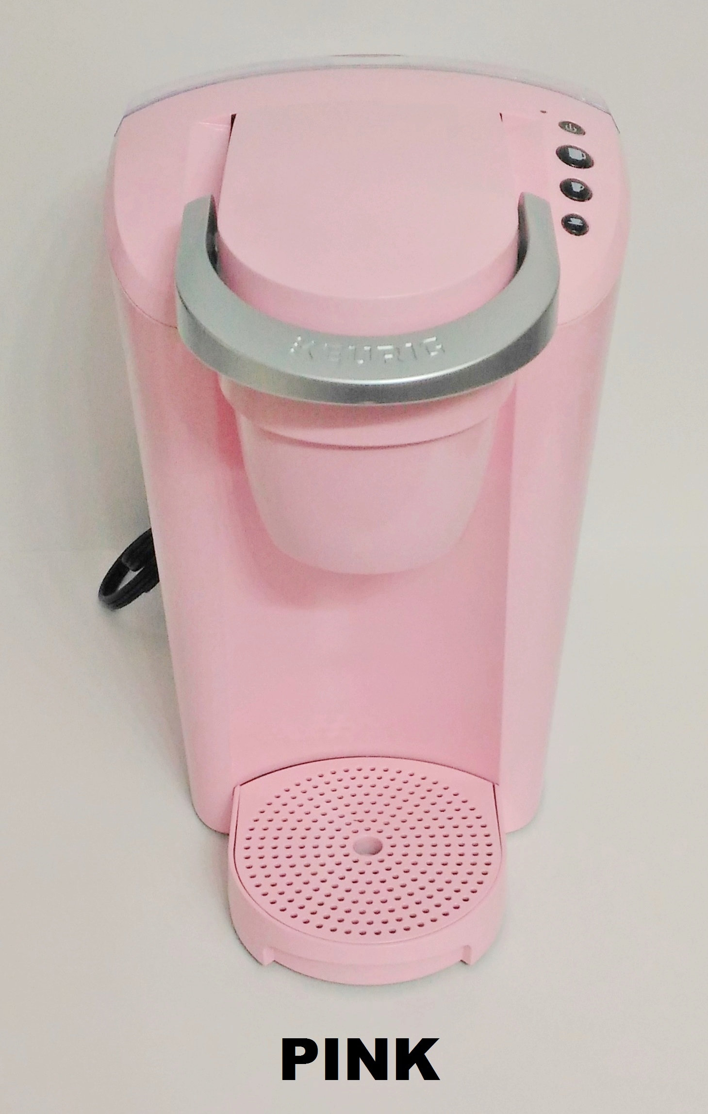 Keurig K10 and K15 Mini Plus Coffee Makers Solids Collection Hot Pink  (Fuchsia)