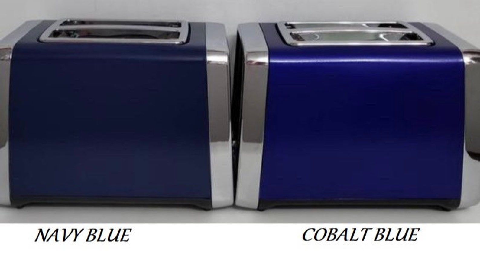 Cobalt Blue Retro Style Toaster wide Slot Toaster Cobalt Etsy