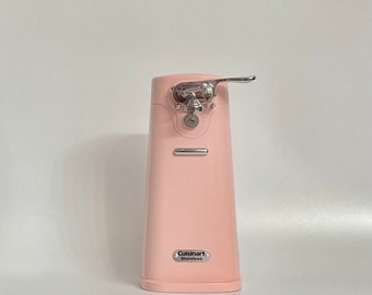 Apriscatole elettrico alto Cuisinart rosa chiaro, KitchenAid rosa, cucina rosa shabby chic, elettrodomestici Cuisinart Deluxe rosa blush