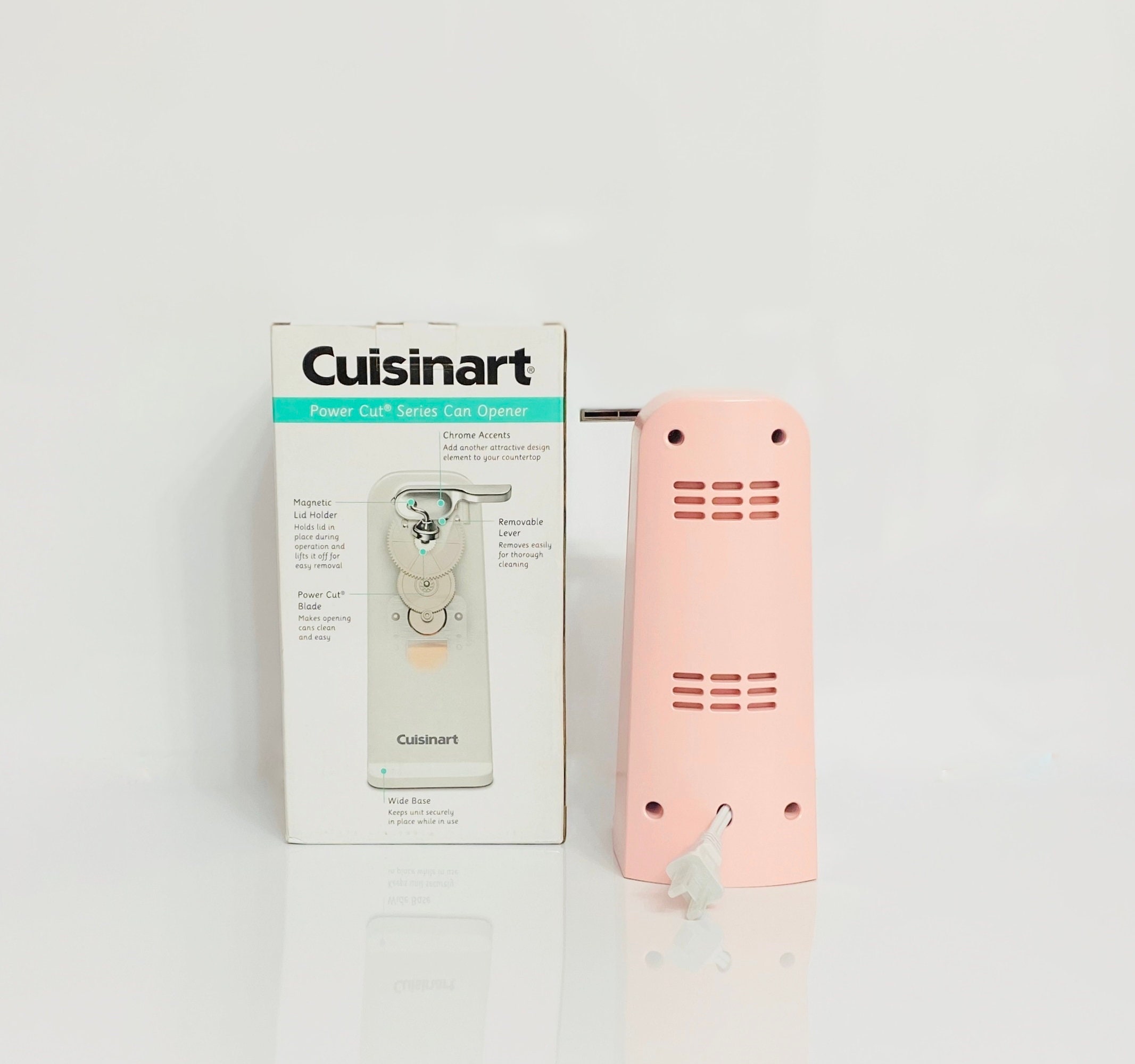 Light Blush Pink Cuisinart Electric Tall Can Opener, Pink Kitchenaid , Pink  Retro Kitchen, Shabby Chic Pink Kitchen, Blush Pink Appliances 