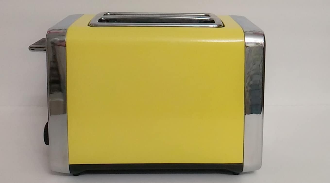 Buttercup Yellow Retro Style Toaster Wide Slot Bagel Toaster Etsy UK