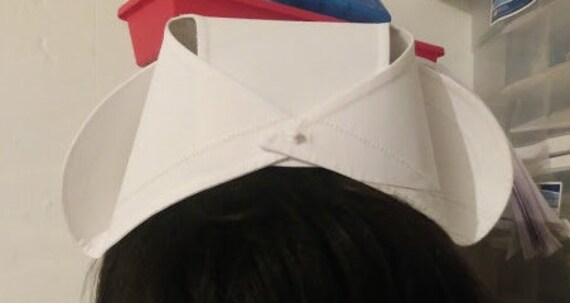 Authenic Hem Stitching Round Nurses Cap - image 3