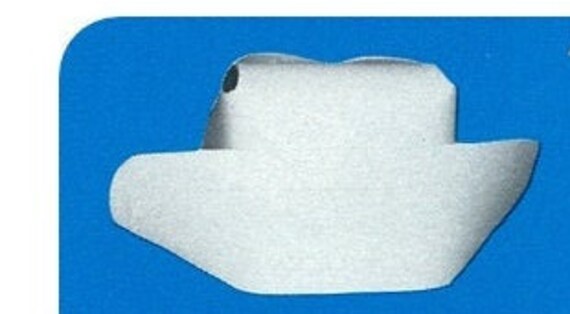 Authenic Hem Stitching Round Nurses Cap - image 2
