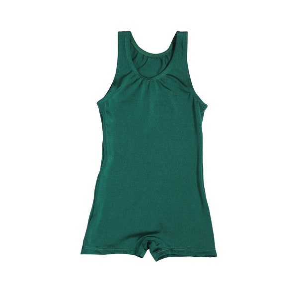 Boys/Mens Basic Gymnastics Singlet - Variety of Colors