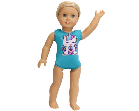Gymnastics or Dance Doll or Teddy Bear Leotard Fits American Girl Doll  Variety to Choose From Sublimated Dolls 
