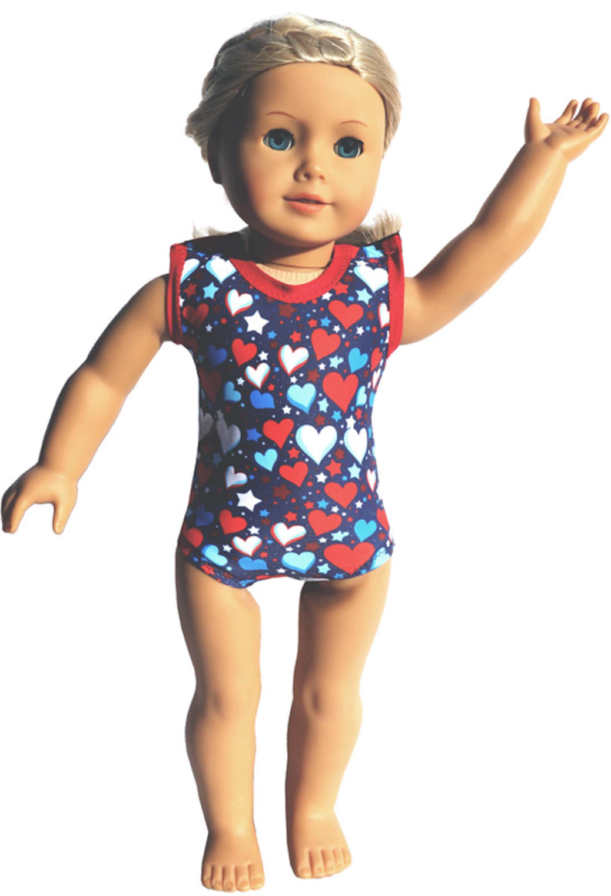 Gymnastics or Dance Doll or Teddy Bear Leotard Fits American Girl Doll Variety to choose from Etsy