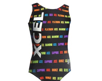 Xcel Levels Girls Gymnastics Leotard