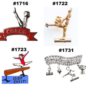 Gymnastics Collectible Pins - Variety to choose from - 4 of 5