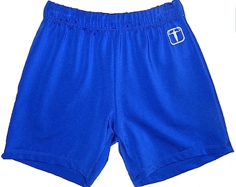 Boys/Mens Gymnastics Longer Shorts - Variety of Colors