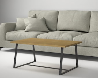 Metal Coffee Table, Modern Coffee Table - Industrial, Loft, Minimalism