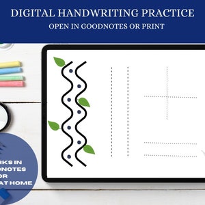 Homeschool Printable Handwriting Practice, Penmanship Preschool Practice, Handwriting Practice, Kindergarten Pre K Workbook