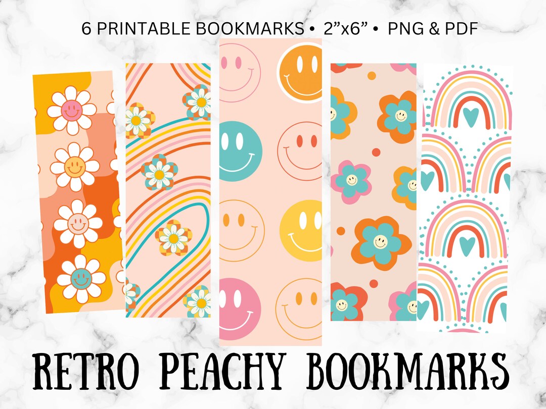 Aesthetic Bookmark Printable Bookmarks, Printable Book Tabs, Vintage ...