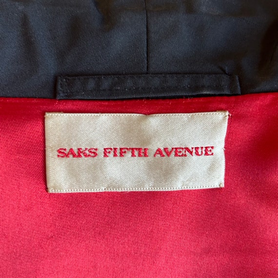 One of a Kind Saks Fifth Avenue 1950s Opera Coat - image 9