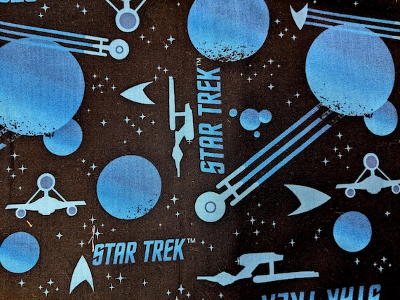 Star Trek Enterprise Fabric: Rare Licensed Cotton Fat Quarter