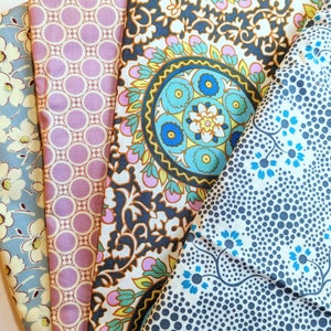 Amy Butler Gypsy Caravan and Cameo -  4 fat quarter fabric bundle from manufacturer Free Spirit -  100% quilt cotton