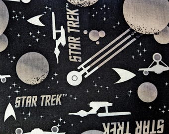 Star Trek Enterprise Fabric: Rare Licensed Cotton Fat Quarter