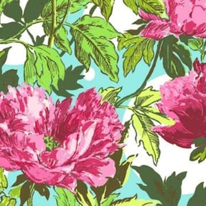 Amy Butler Soul Blossoms Twilight Peony for Free Spirit - fat quarter or yardage  -rare and out of print