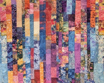 Sophisticats Multi Patchwork - Timeless Treasures Fabrics - by the half yard - quilt cotton