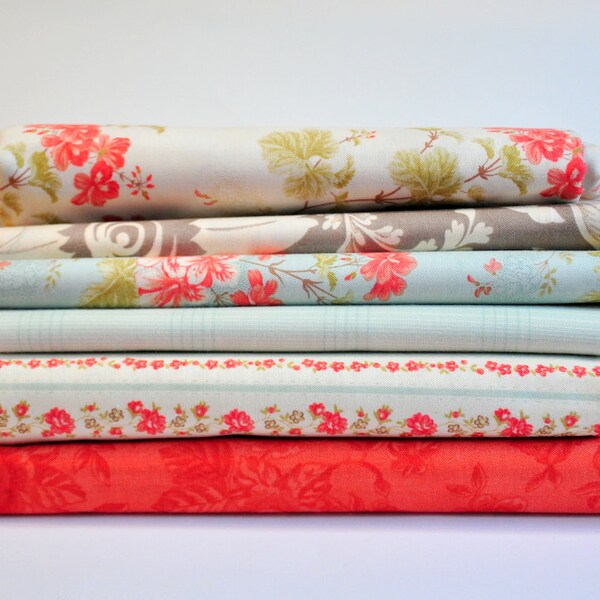 Destash fabric Yardage Moda Martinique by 3 Sisters with Bonus Yardage by April Cornell Sonnett 7 yards in all
