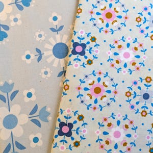 Welsummer, Florometry Smol Ruby Star Society 2 Fat Quarter Bundle: Cotton Fabric