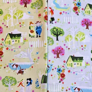 Anne of Green Gables Fabric: Kindred Spirits Cotton Quilting - Riley Blake XLarge Fat Quarter