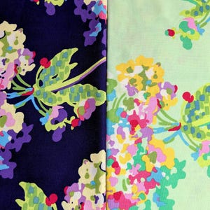 Amy Butler Love - Water Bouquet - 2 fat quarter bundle - oop -hard to find -   OOP and HTF  - large scale print