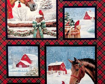 Farmstead Friends - Simon Treadwell - Northcott fabrics - 24" by 44" quilt cotton fabric