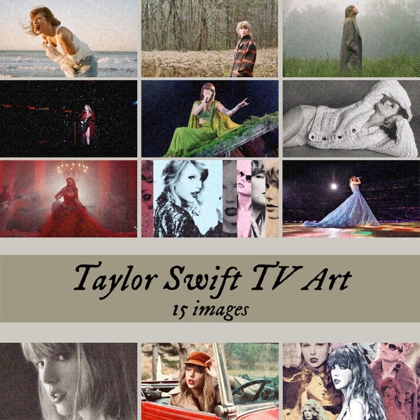 Impressionist Abstract Style Taylor Swift Frame TV