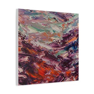 Abstract Canvas Art Print: Colorful Modern Home Decor