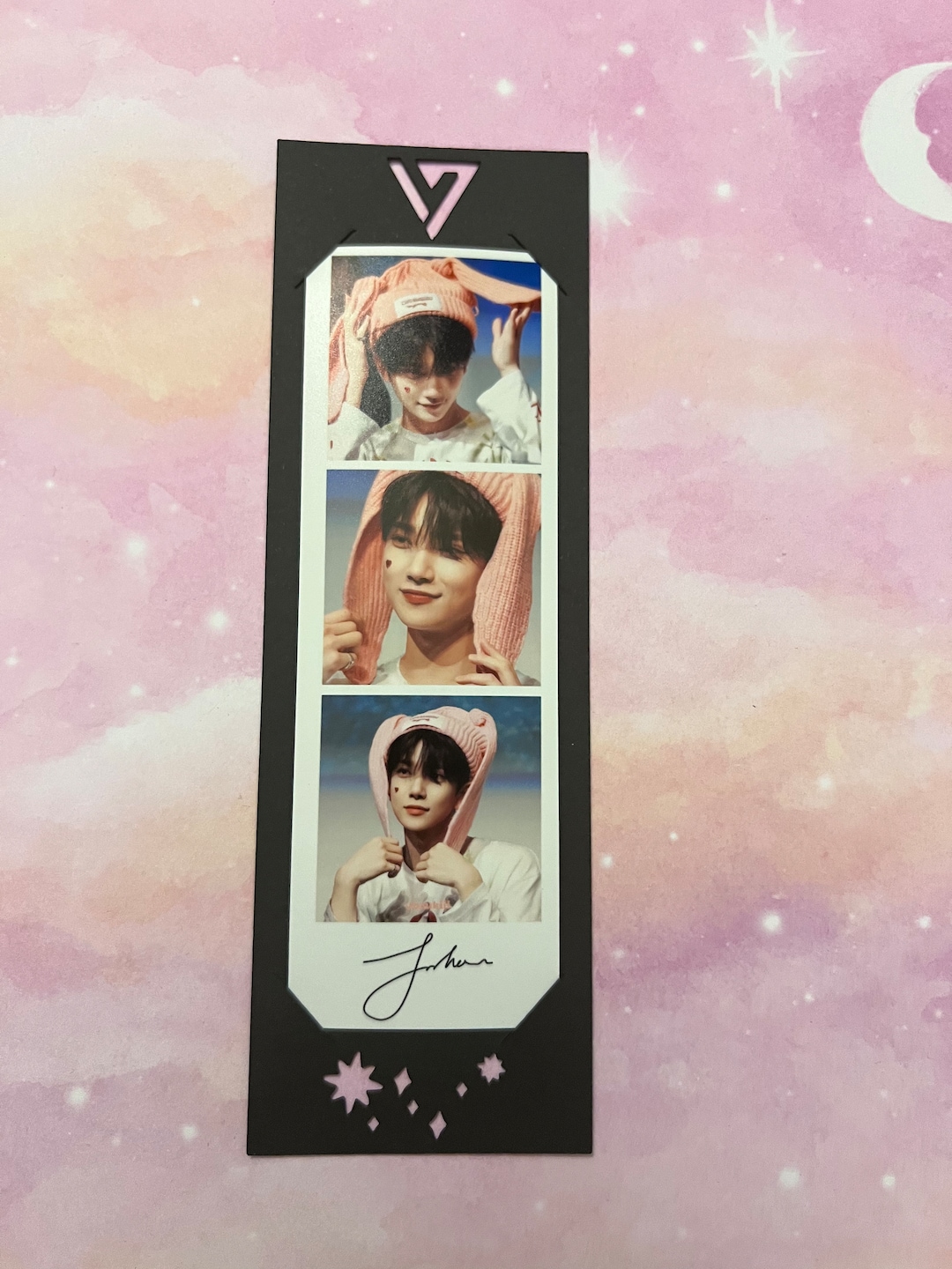 Seventeen Joshua Photo Booth Strip SVT Unofficial Fanmade - Etsy