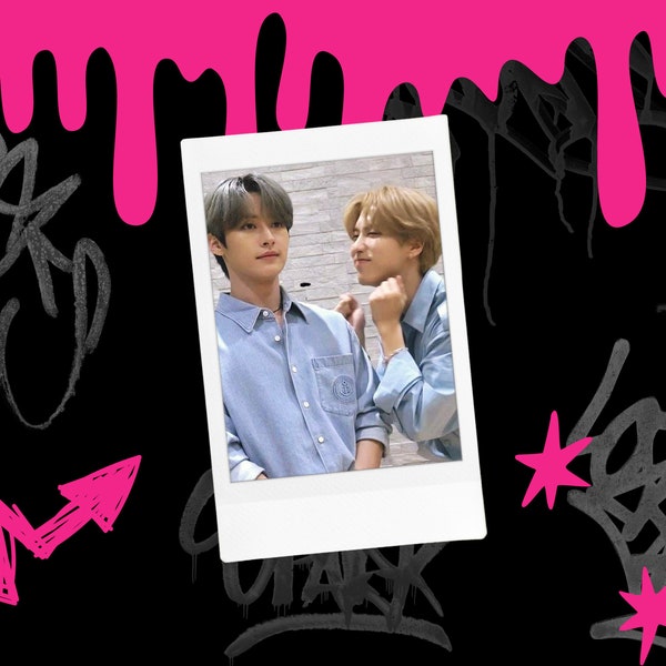 Stray Kids Han & Lee Know Minsung Polaroid
