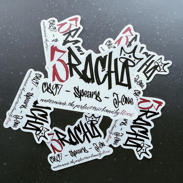 Stray Kids 3racha Vinyl Sticker