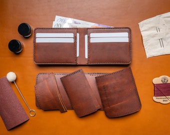 Bifold Wallet Premium DIY Leathercraft Kit