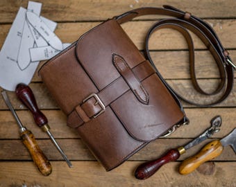 Leather Shoulder Bag PDF Pattern Pack