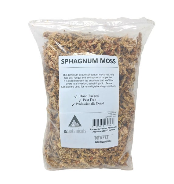 Thrive Sphagnum Reptile Moss  reptile Substrate & Bedding