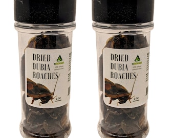 4oz Organic Dried Large Dubia Chicken and Songbird Food 120 Grams
