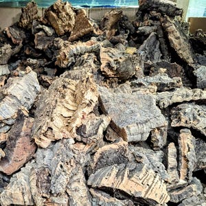 10 Pack - Natural Cork Chunks - Parrot Toys and Bird Toy Parts, Crafting