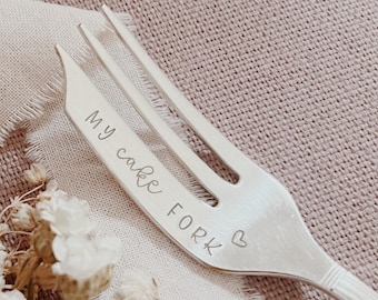 My Cake Fork - Vintage Cake Fork - Cake Lover Gift - Special Friend - Vintage Flatware