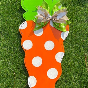 Easter Carrot Door Hanger